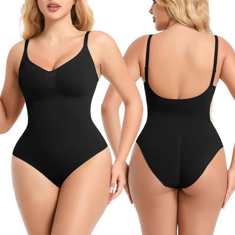 Body Escote en V – Realce de Busto y Ajuste Perfecto en la Cintura