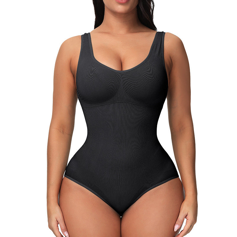 Faja Tipo Camiseta sin Costuras – Control de Abdomen y Espalda