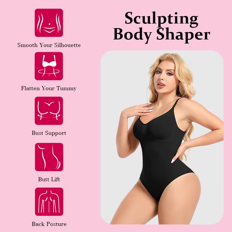 Body Escote en V – Realce de Busto y Ajuste Perfecto en la Cintura