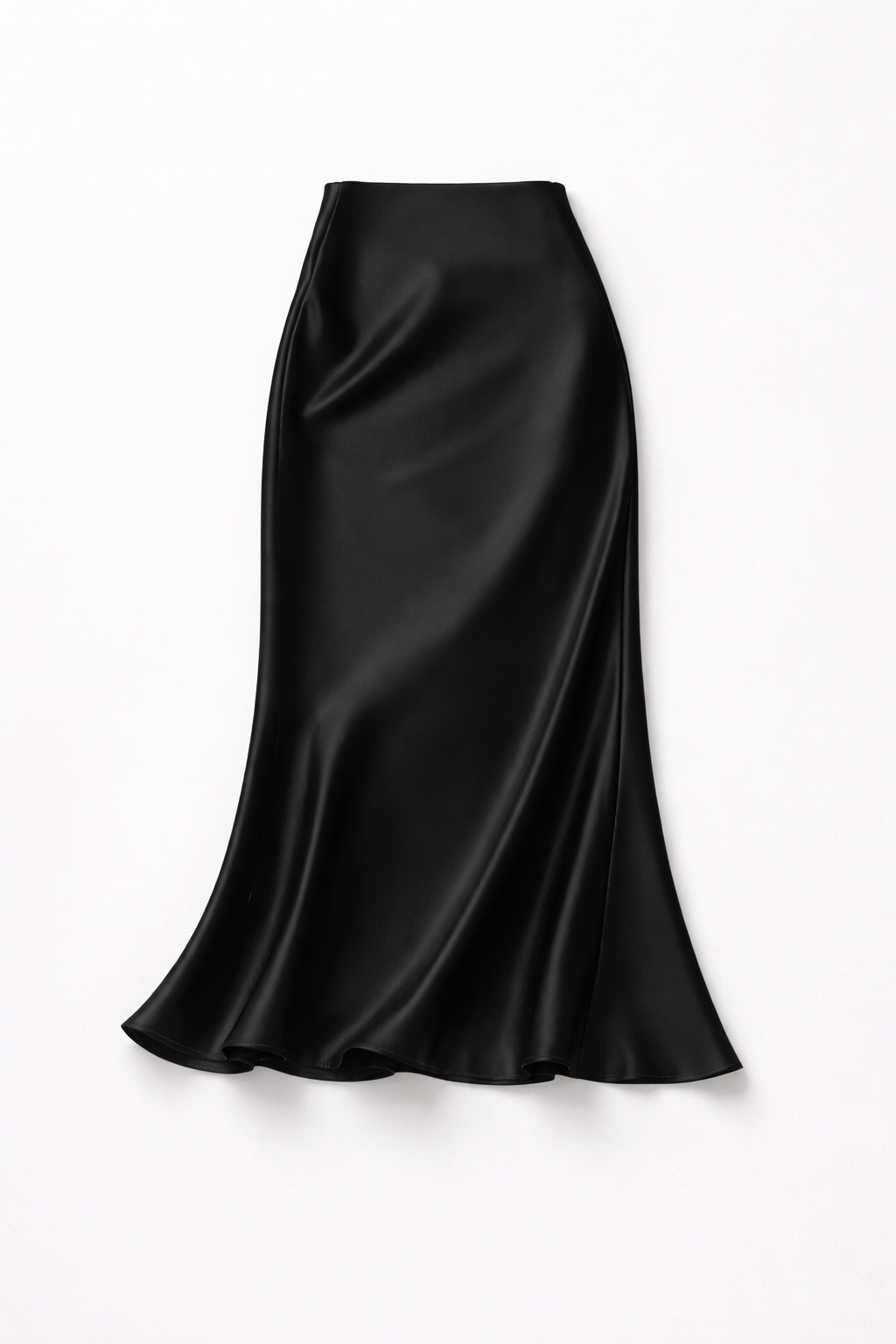 Sunday Elegance Satin Skirt