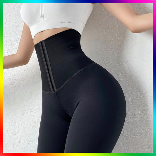 Leggings Largos Moldeadores de Cintura Alta – Control Firme de Abdomen