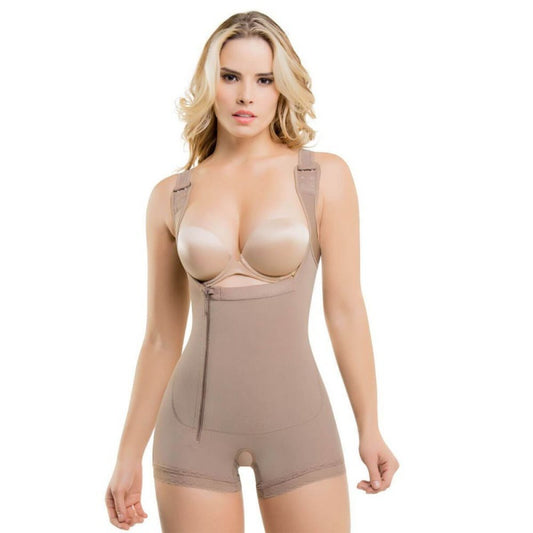 Body Moldeador con Encaje y Cremallera Lateral – Control de Abdomen y Cintura