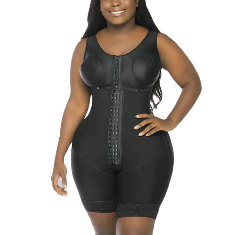 Breasted Stretch Body Shaper