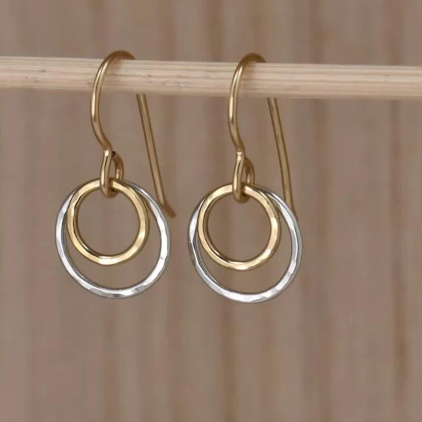 Two Tone Earrings