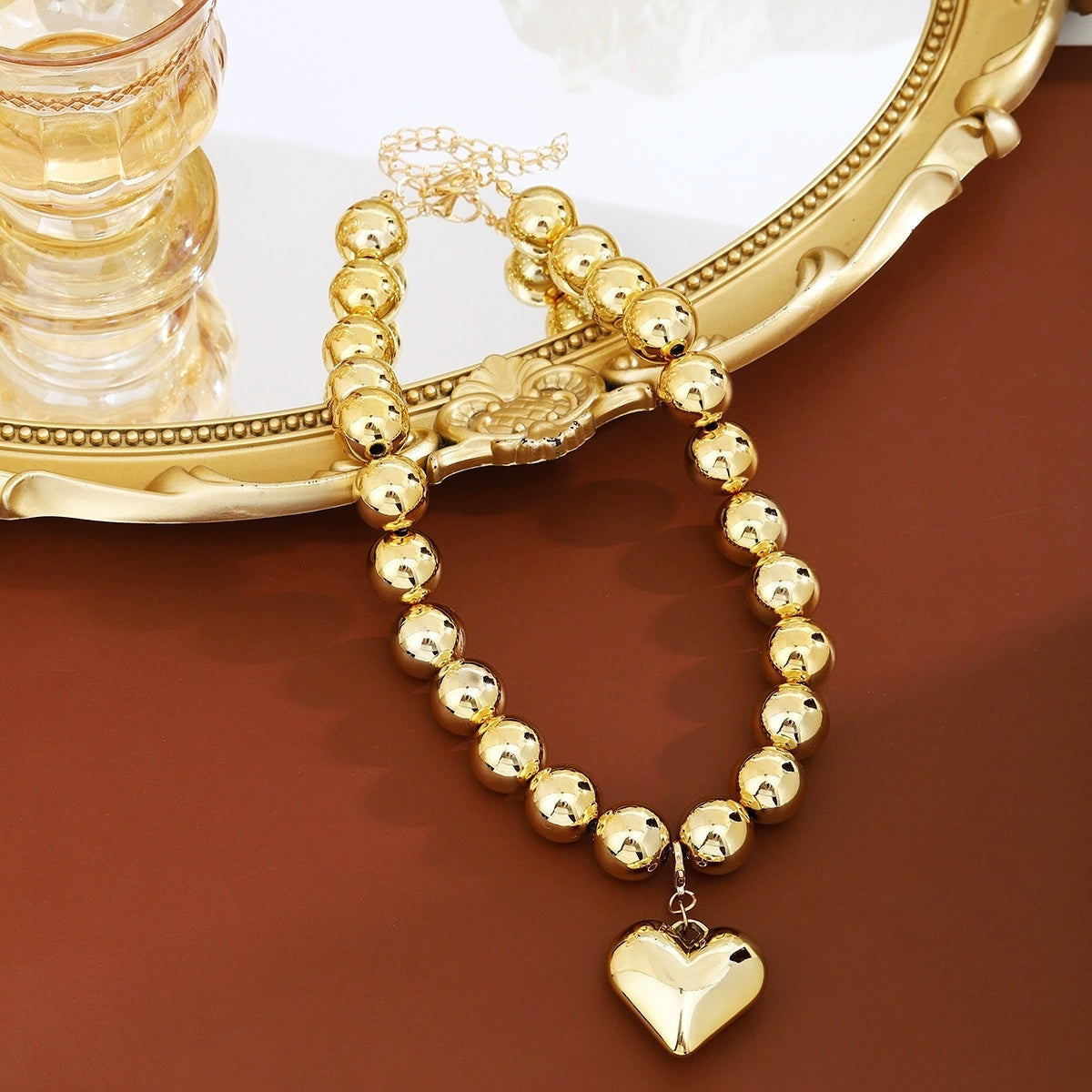 Geometry Round Jewerly Love Heart