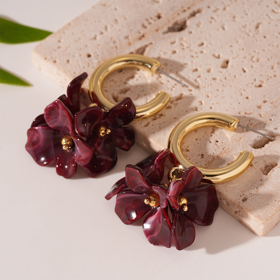 Needle Retro Earrings