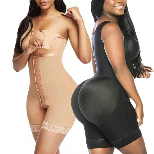 Breasted Stretch Body Shaper